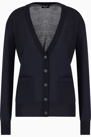 Giorgio Armani Cardigan long en pur cachemire
