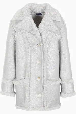 Giorgio Armani Caban Neve en mélange de cachemire, d