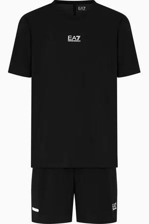 EA7 Ensemble T-shirt et short Dynamic Athlete en tissu technique VENTUS7