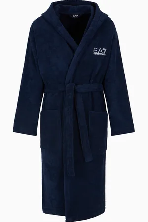 EA7 Peignoir en coton éponge