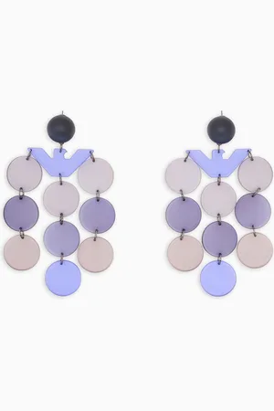 Emporio Armani Boucles d’oreilles pendantes avec éléments géométriques et aigle