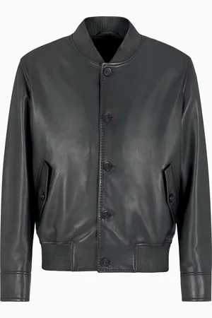 Emporio Armani Blouson en peau d