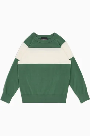 Emporio Armani Pull avec logo brodé