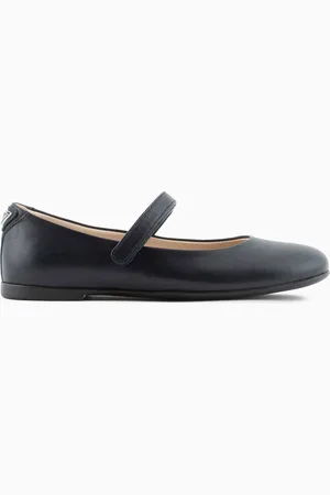 Emporio Armani Ballerines en cuir avec bride