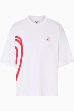 EA7 T-shirts coupe décontractée