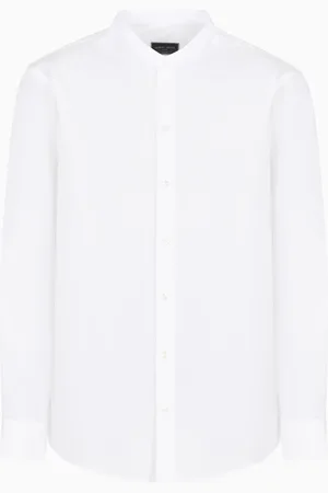Giorgio Armani Chemise Icon en coton stretch uni