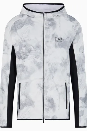 EA7 Sweat-shirt à capuche Dynamic Athlete en tissu technique VIGOR7