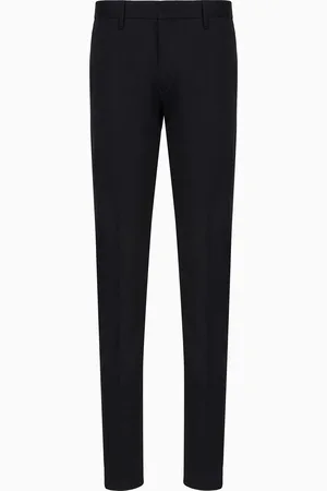 Emporio Armani Pantalon chino en coton stretch