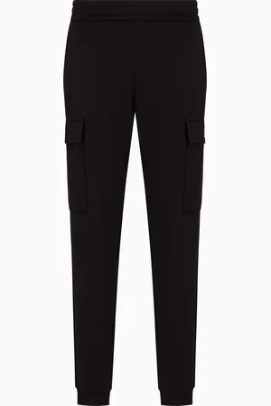 EA7 Pantalon cargo Core Identity en coton mélangé