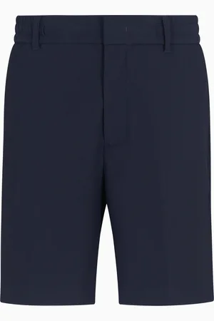 Emporio Armani Bermuda en nylon stretch effet canneté