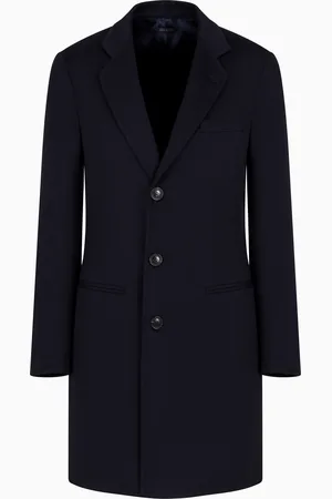 Giorgio Armani Manteau en tissu double de cachemire