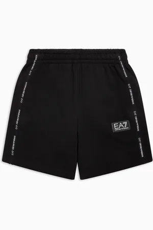EA7 Bermuda Logo Series Boy en coton