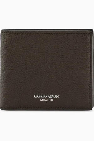 Giorgio Armani Portefeuille en cuir imprimé