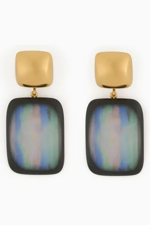 Emporio Armani Grandes boucles d’oreilles pendentifs nuancées
