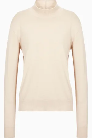 Giorgio Armani Col cheminée en maille de pur cachemire