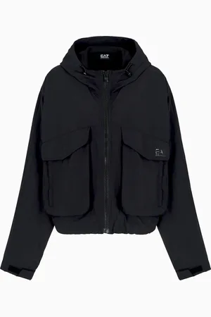 EA7 Veste Contemporary Sport avec poches plaquées en nylon léger