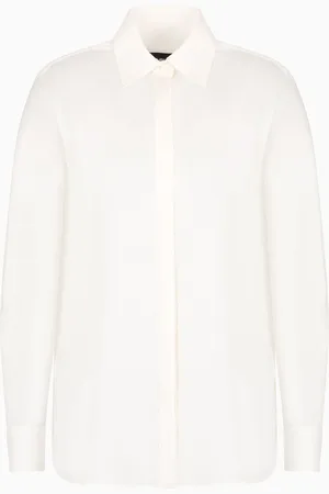 Giorgio Armani Chemise en charmeuse de pure soie