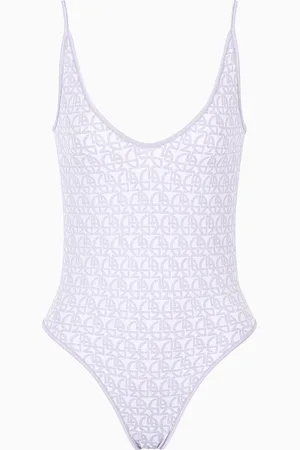 Giorgio Armani Body en tissu jacquard monogrammé
