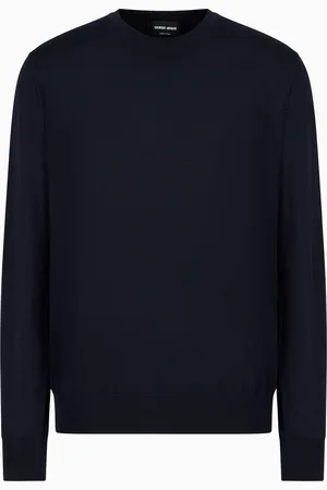 Giorgio Armani Pull ras-du-cou en laine vierge