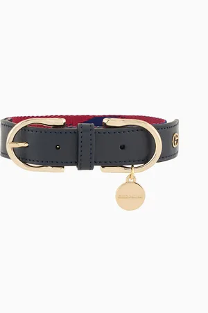 Giorgio Armani Collier en cuir Poldo x