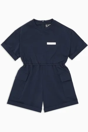 EA7 Combinaison courte Costa Smeralda en jersey de coton stretch
