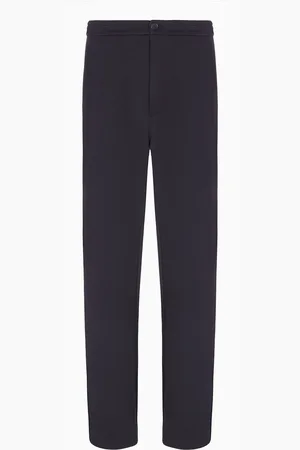 Giorgio Armani Pantalon en double jersey de coton