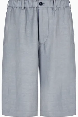 Giorgio Armani Bermuda en lin et soie