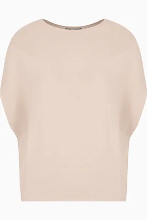 Emporio Armani Pull en tricot à mailles sans coutures