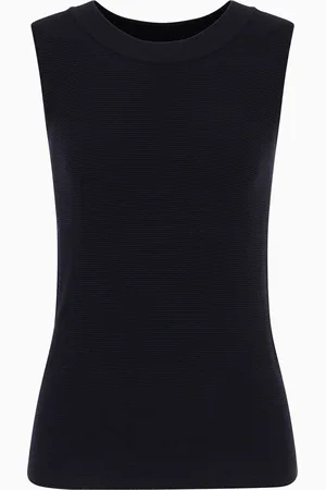 Giorgio Armani Top en tissu ottoman
