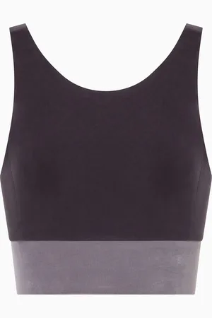 EA7 Brassière Sporty Forever en cupro stretch