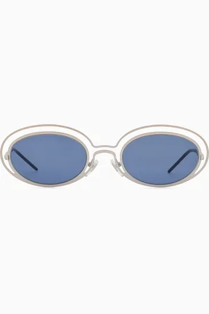 Emporio Armani Lunettes de soleil ovales femme