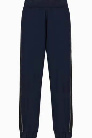 EA7 Pantalon de jogging Logo Series en mélange de coton