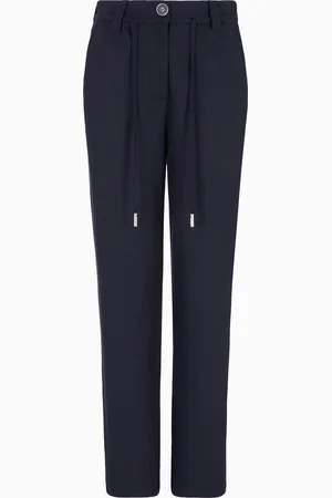Giorgio Armani Pantalon en tissu de pur cachemire