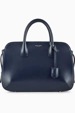 Giorgio Armani Grand sac Boston La Prima en cuir liégé