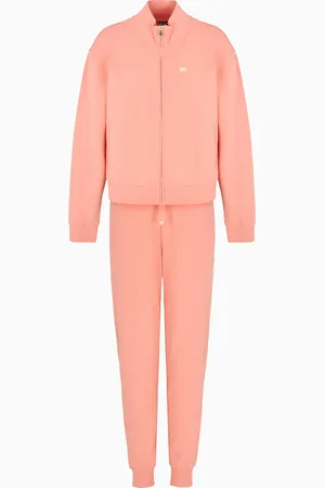 EA7 Survêtement Core Lady en coton stretch