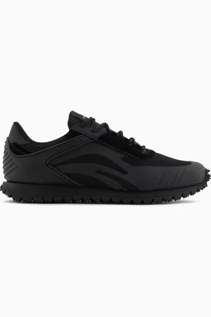 Emporio Armani Sneakers avec détails en mesh
