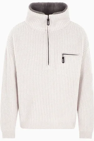 Giorgio Armani Pull à col roulé Neve en cachemire et mouton