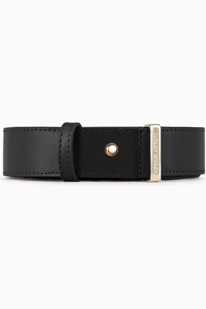 Giorgio Armani Ceinture la Prima en cuir liégé