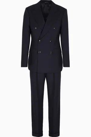 Giorgio Armani Costume croisé ligne Royal en tissu de laine vierge ASV