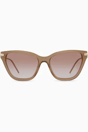 Emporio Armani Lunettes de soleil pour femme forme œil-de-chat