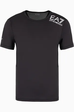 EA7 T-shirt ras-du-cou Dynamic Athlete en tissu technique VIGOR7
