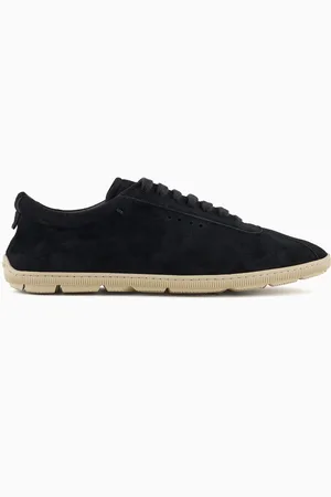 Giorgio Armani Sneakers en cuir suédé