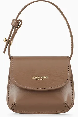 Giorgio Armani Mini bijou de sac La Prima en cuir liégé