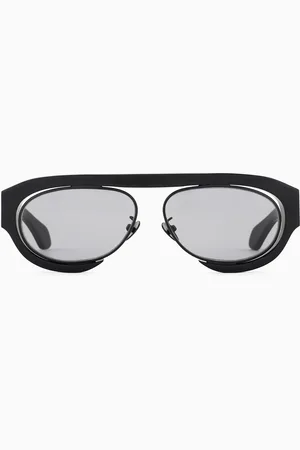 Giorgio Armani Lunettes de soleil ovales homme