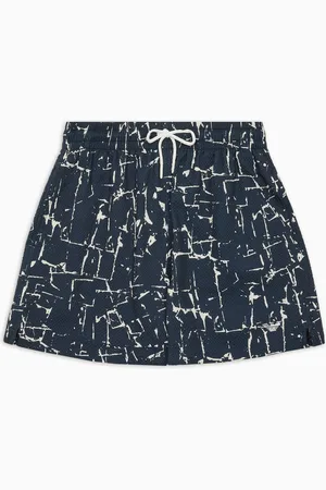 Emporio Armani Short de bain à motif abstrait