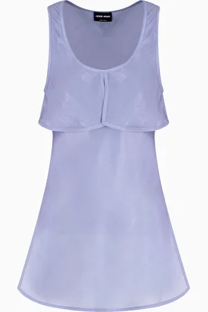 Giorgio Armani Top en tissu brillant