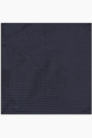 Emporio Armani Pochette en pure soie à motif jacquard