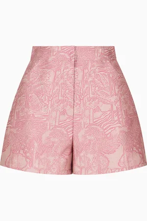 Emporio Armani Short en tissu jacquard à motif exotique