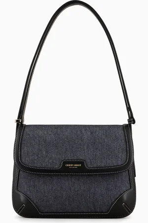 Giorgio Armani La Prima en denim et cuir