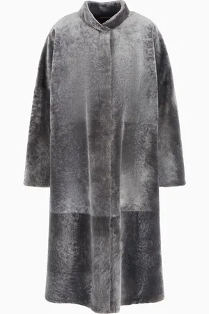 Giorgio Armani Manteau long en mouton